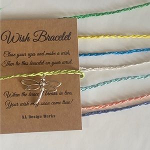 Dragonfly wish bracelet